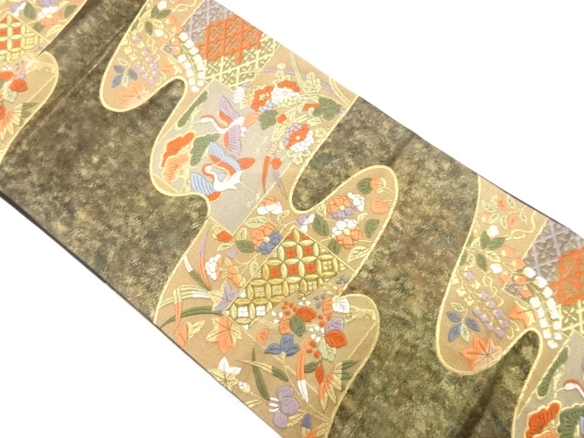 Japanese Kimono / Fukuro Obi Silk